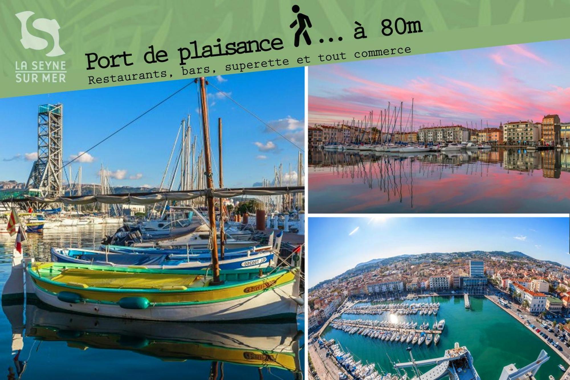 La Cahute H24,Cosy,Port,Plage,Wifi,Netflix La Seyne-sur-Mer Bagian luar foto